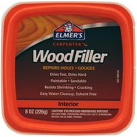 Elmers E848D12 Interior Wood Filler, 0.5 Pint EL386433
